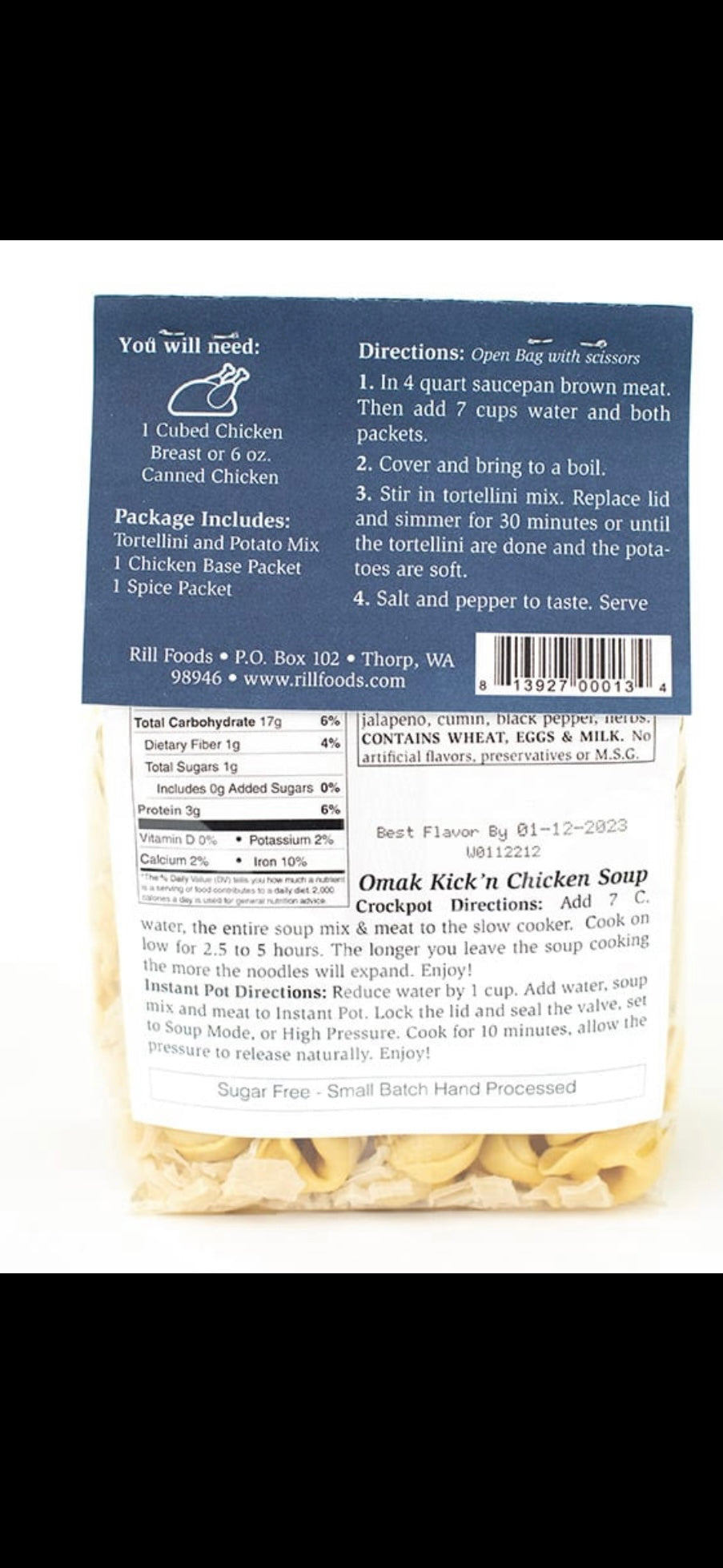 Rill Foods Omak Kick’n Chicken Soup Mix