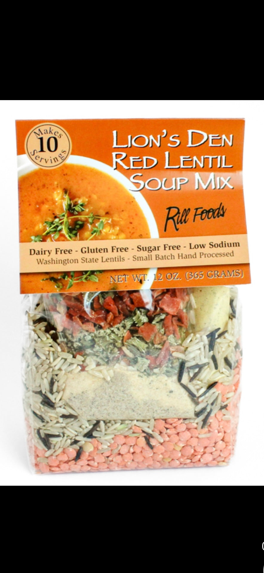 Rill Foods Lion’s Den Red Lentil Soup Mix
