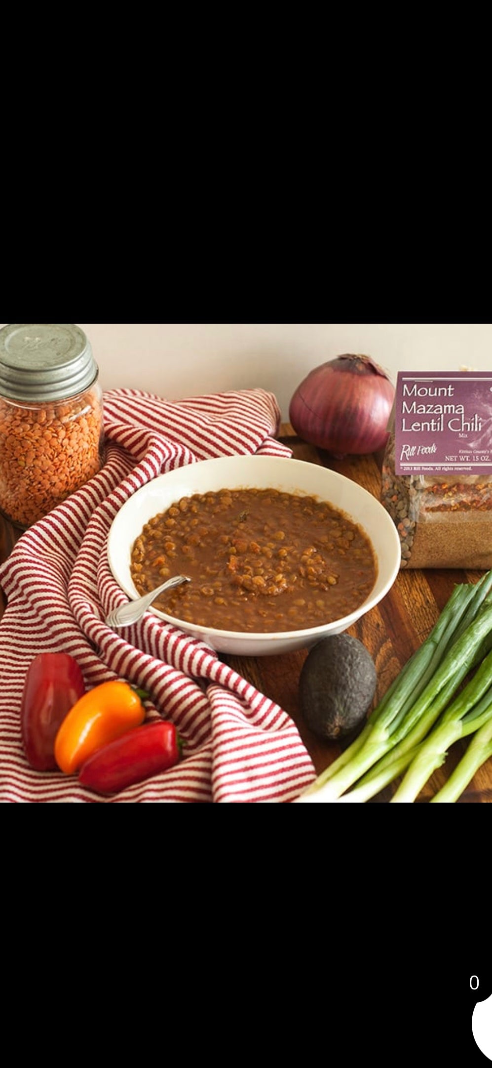 Rill Foods Mount Mazama Lentil Chili Mix