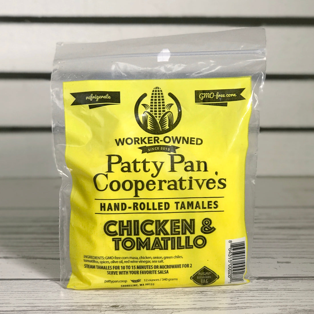 Patty Pan Cooperative Frozen Tamales