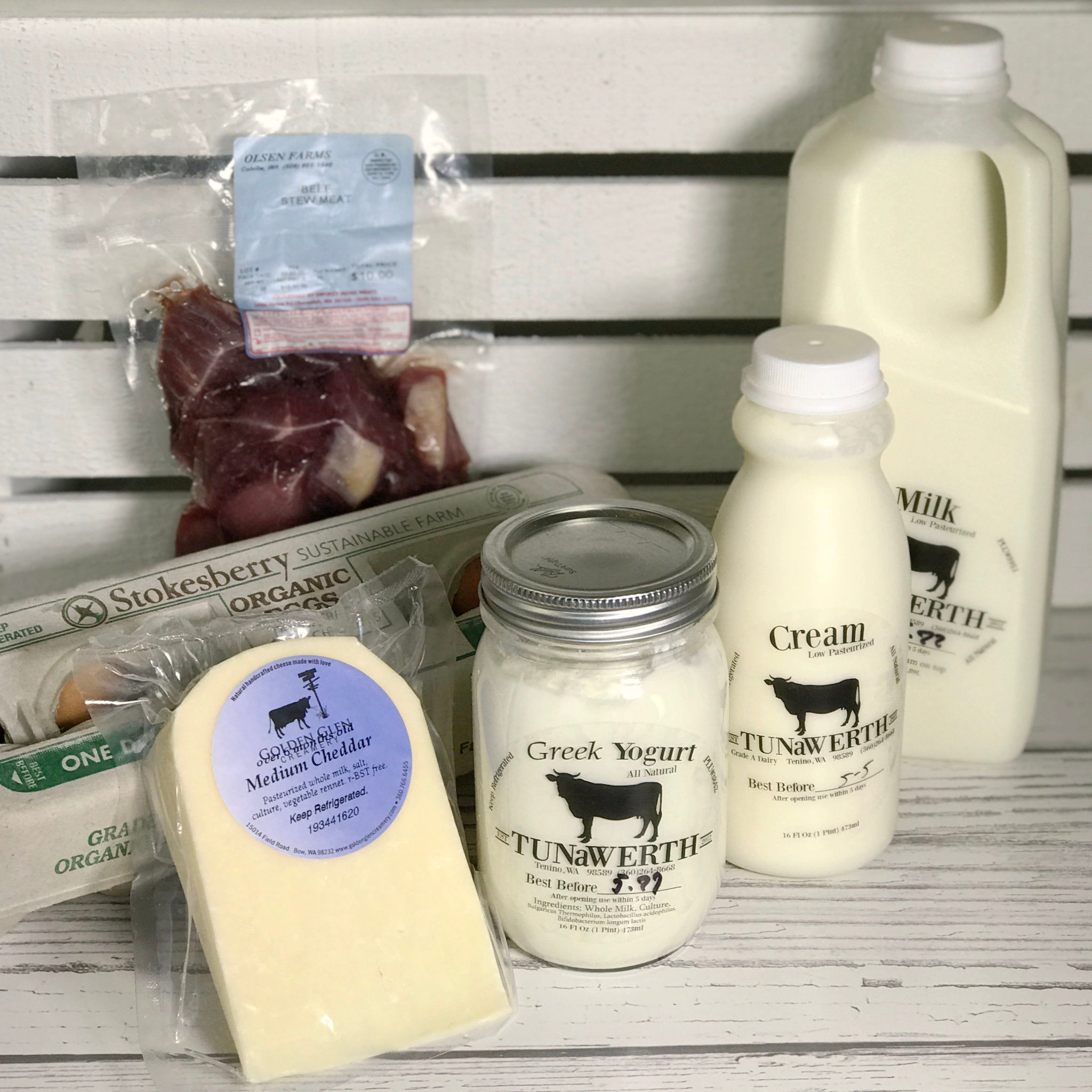Dairy/Butcher Subscription Local Yokels
