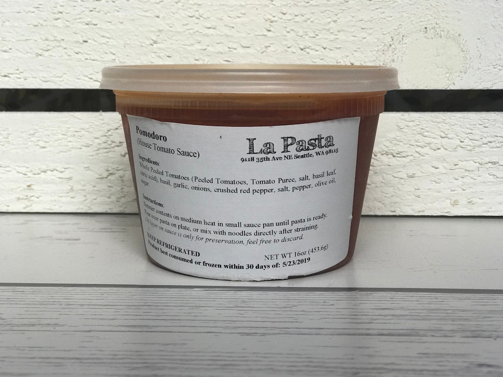 La Pasta! Tomato Based Sauces