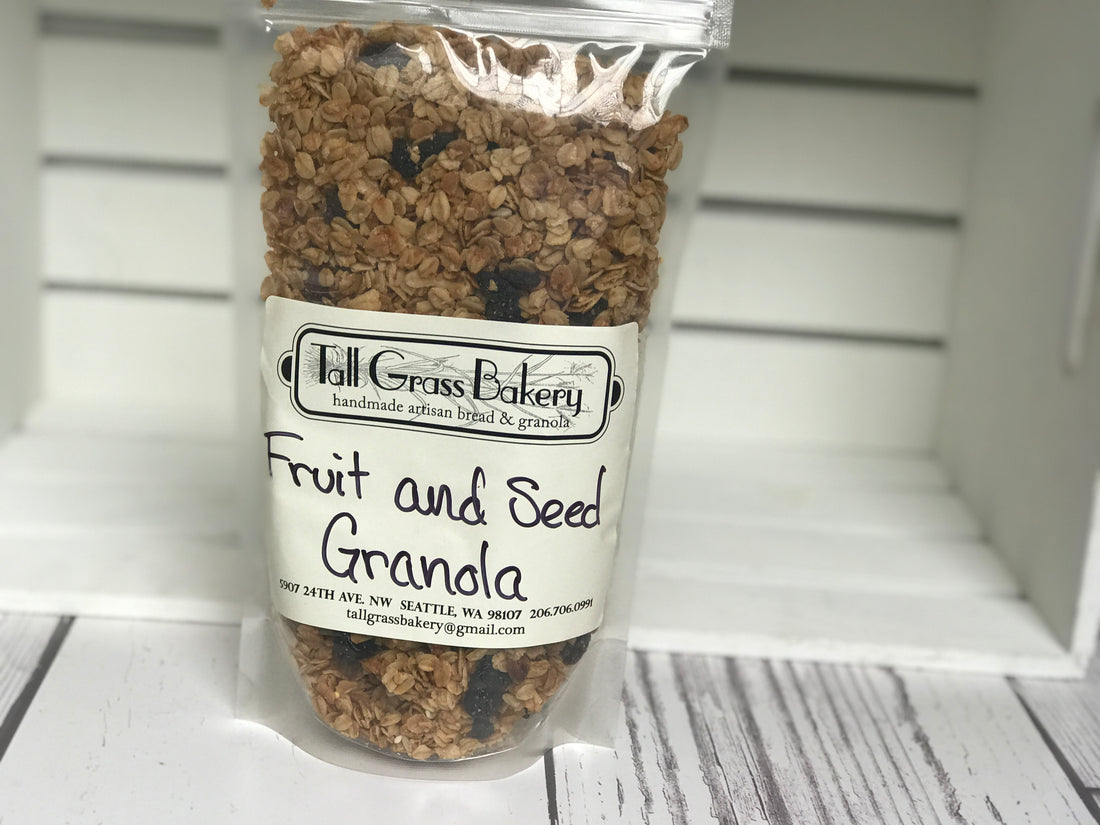 Tall Grass Bakery Handmade Organic Granola