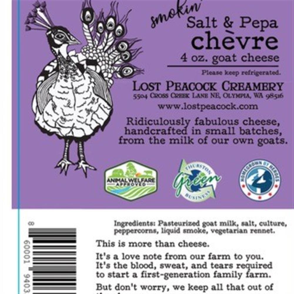 Lost Peacock Creamery Chèvre