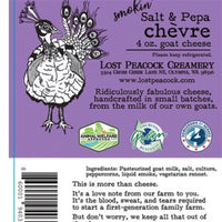 Lost Peacock Creamery Chèvre