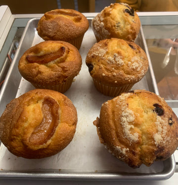 Golden Wheat Bakery Blueberry Muffins
