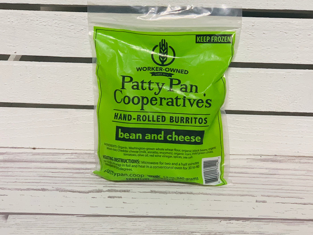 Patty Pan Cooperative Frozen Burritos