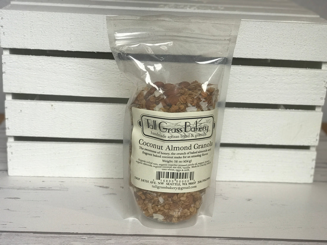 Tall Grass Bakery Handmade Organic Granola