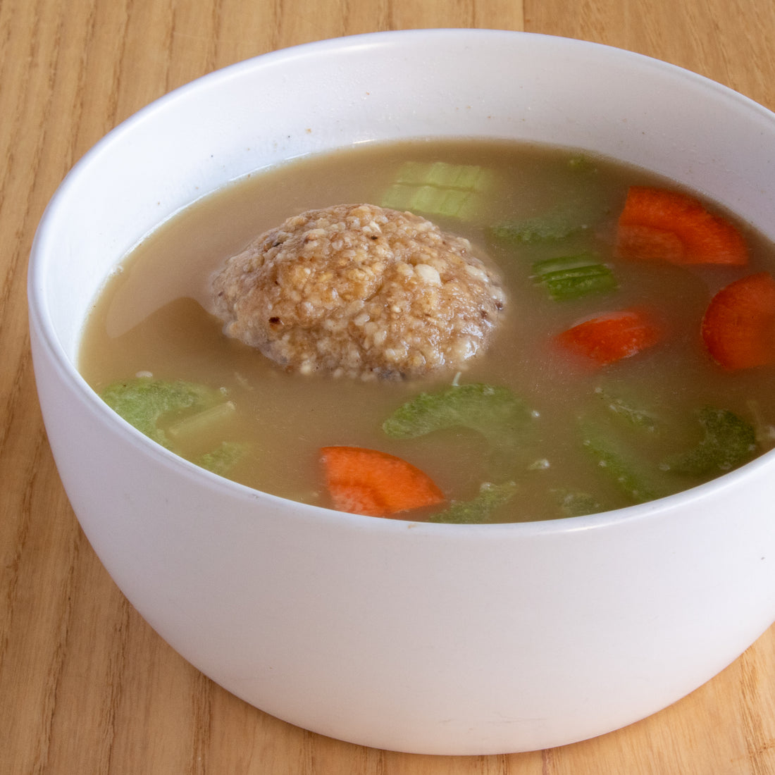 Zylberschtein’s Vegan Matzoh Ball Soup