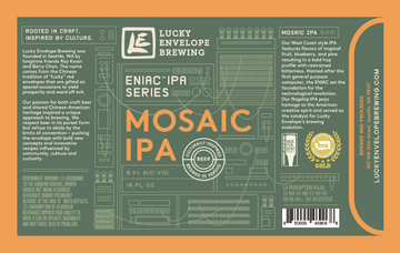 Lucky Envelope Brewing Eniac IPA