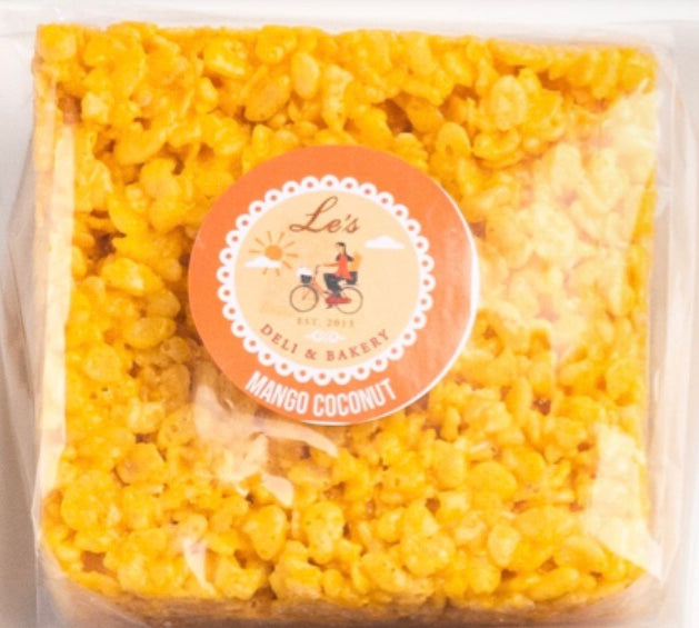 Le’s Bakery Mango and Coconut Marshmallow Bar