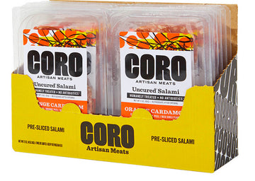 Coro Artisan Meats Orange Cardamom Salami