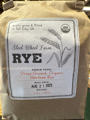 Steel Wheel Farm Stone-Ground Organic Heirloom Rye