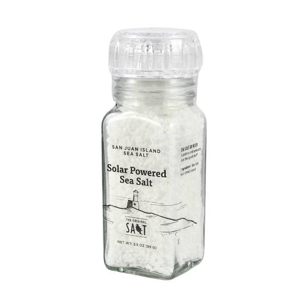 San Juan Island Sea Salt Solar Evaporated Sea Salt Grinder