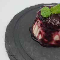 La Pasta Valentine’s Day Cherry Bourbon Panna Cotta