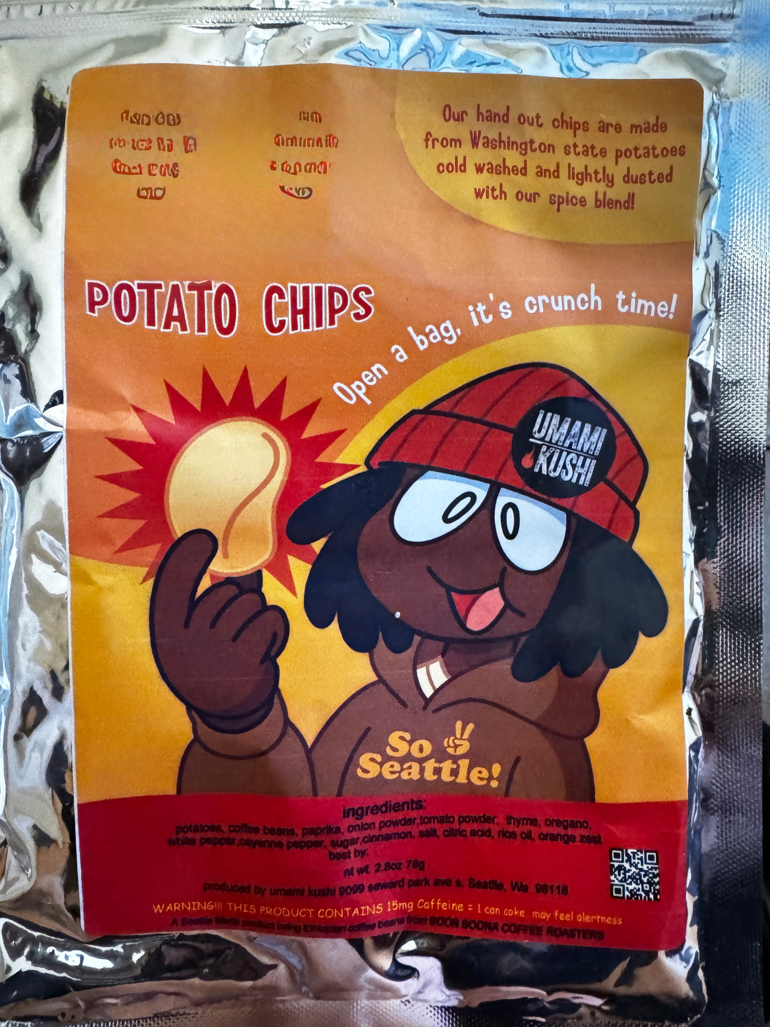 Umami Kushi Jerk Chicken Potato Chips