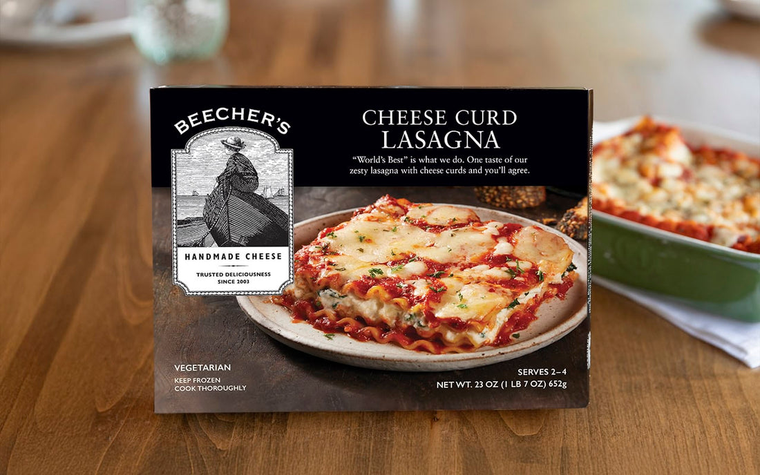 Beecher’s Cheese Curd Vegetarian Lasagna