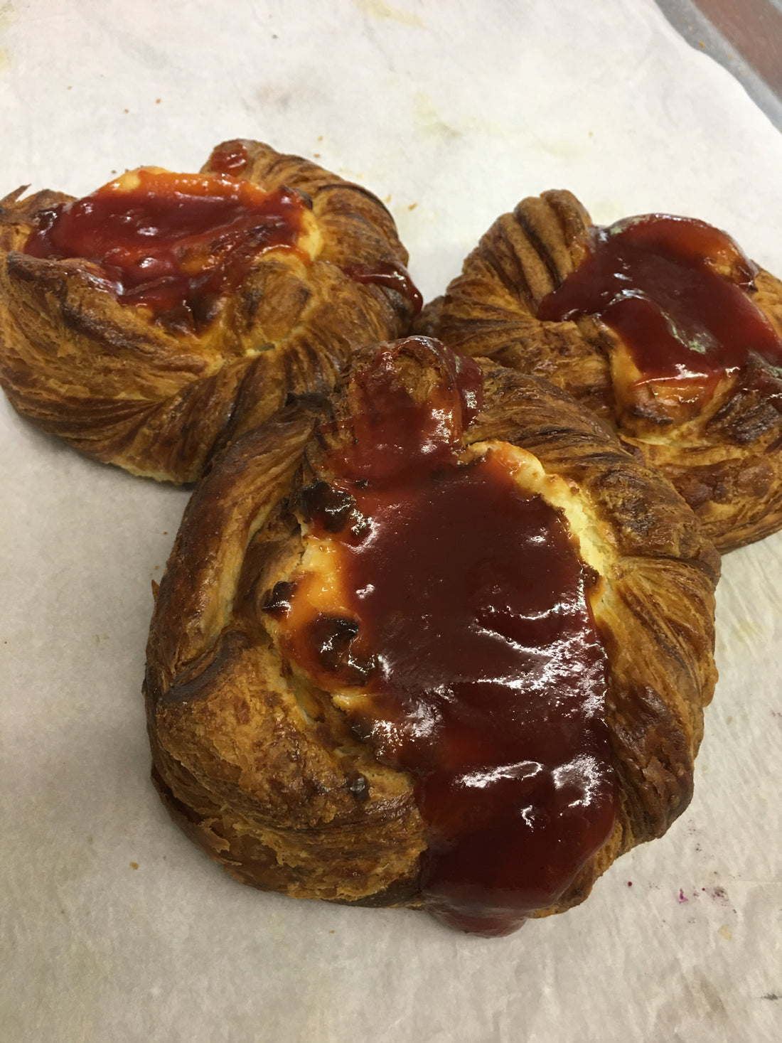 Golden Wheat Bakery Fruit Danishes