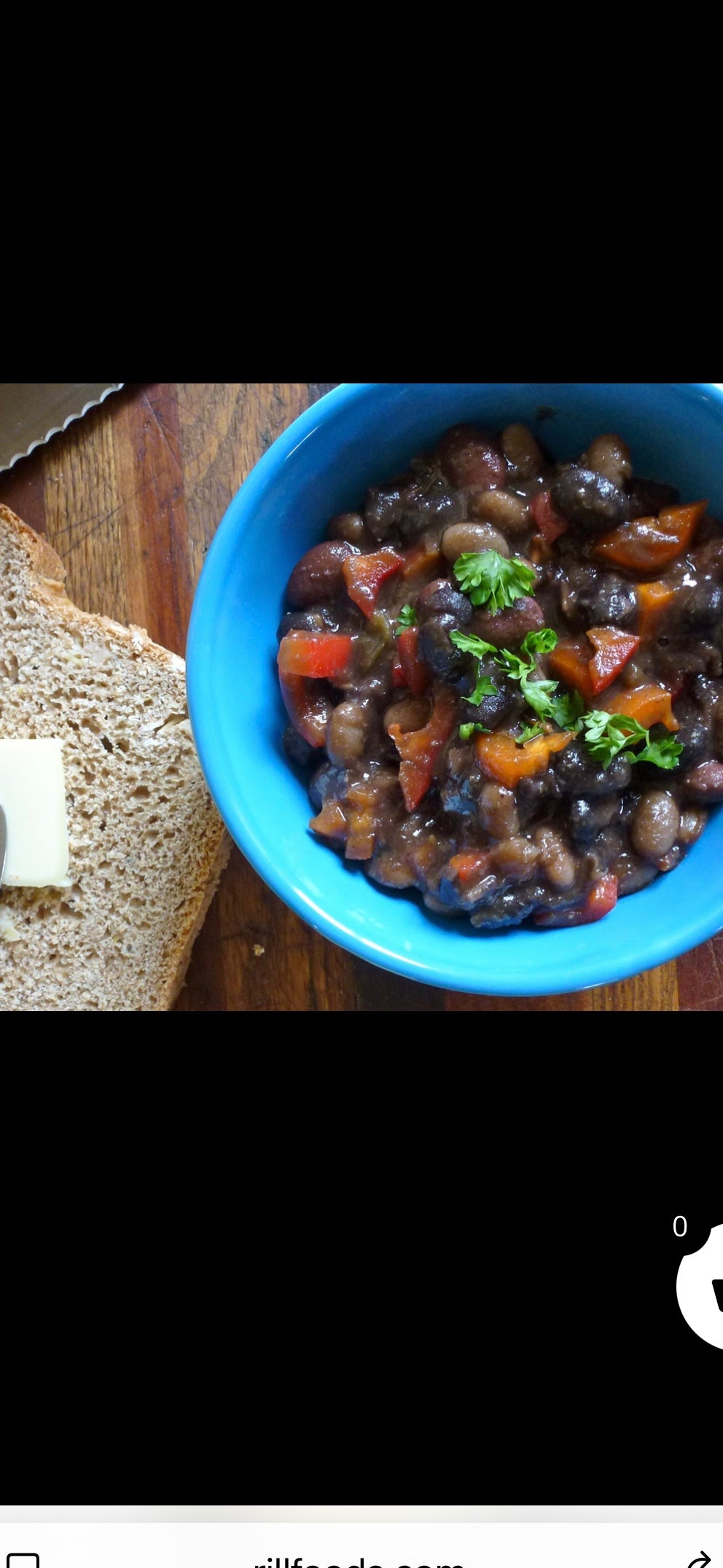 Rill Foods Shoshone Falls Black Bean Soup Mix