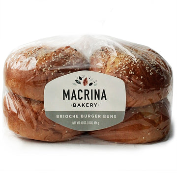 Macrina Bakery Brioche Burger Bun