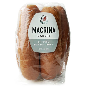 Macrina Bakery Brioche Hot Dog Buns