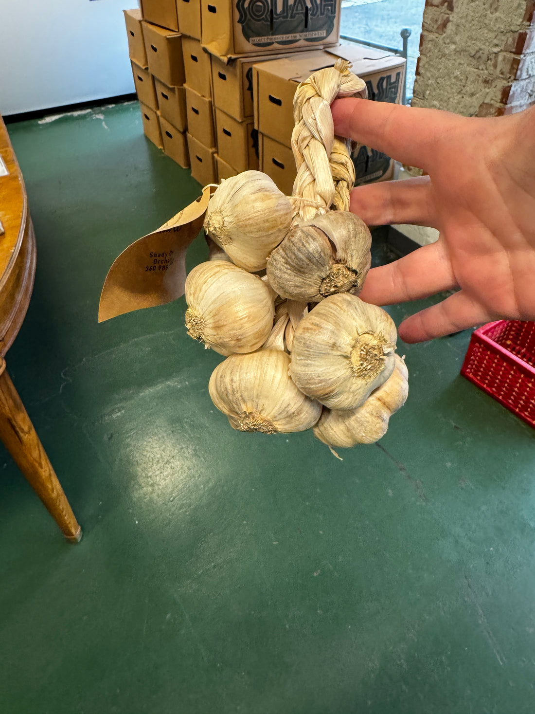 Shady Grove Garlic Braid