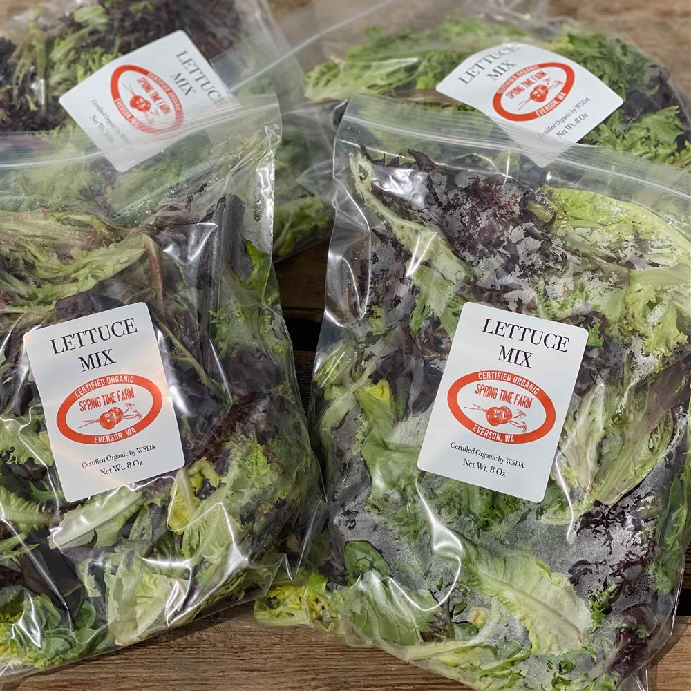 Spring Time Farm Organic Salad Mix