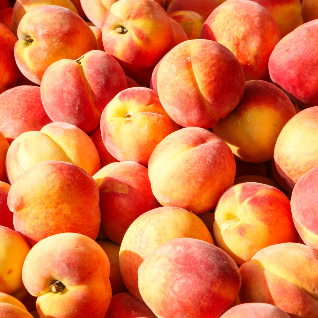 Organic August Gold Peaches