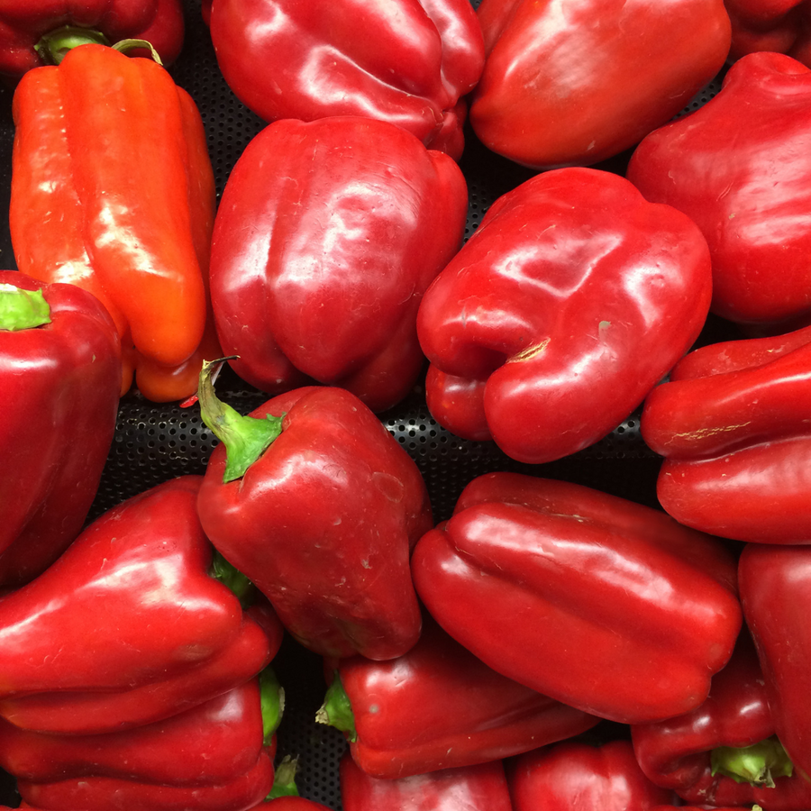 Organic Sweet Red Bell Peppers