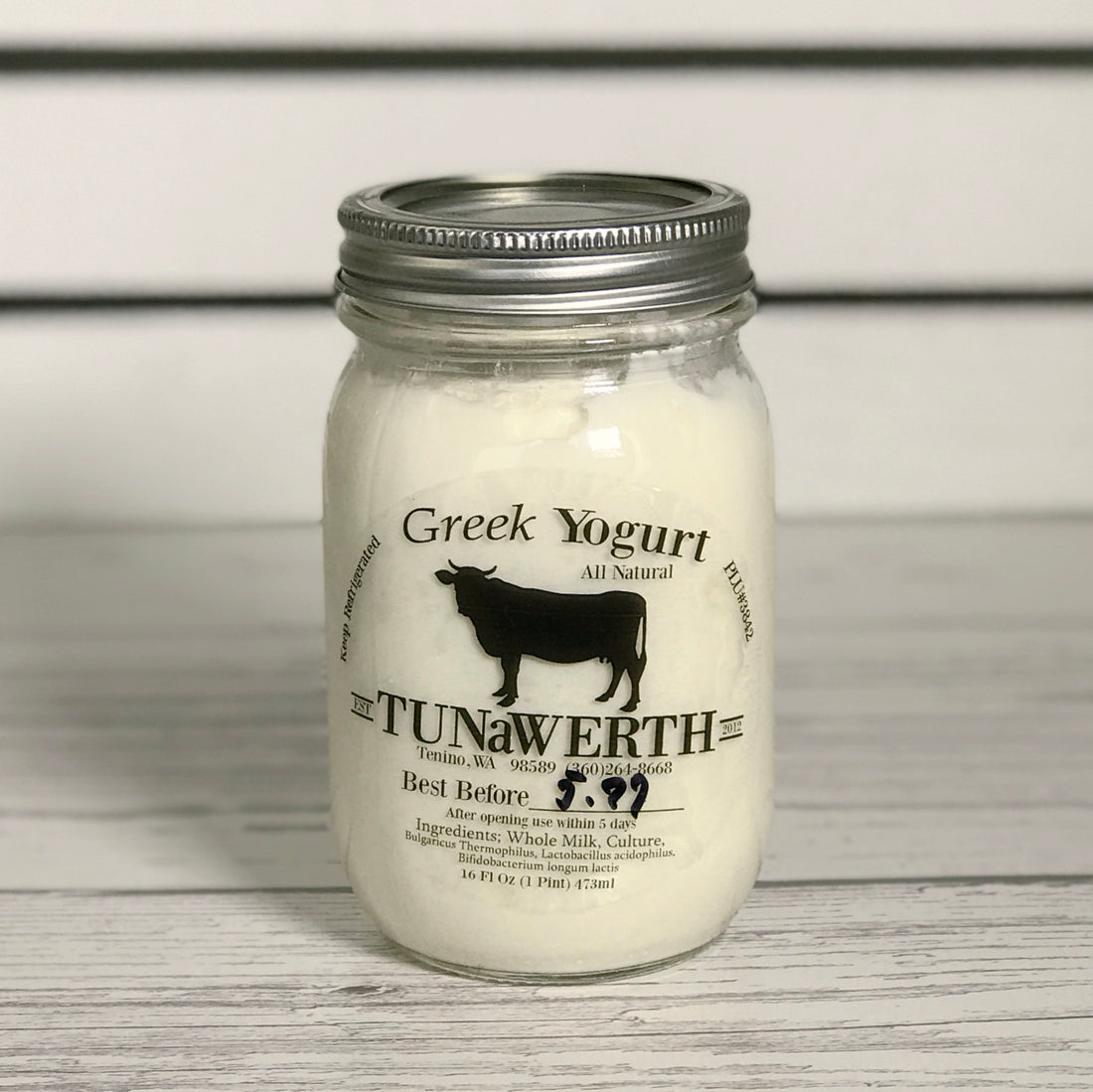 Tunawerth Creamery Greek Yogurt