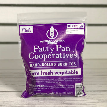 Patty Pan Cooperative Frozen Burritos