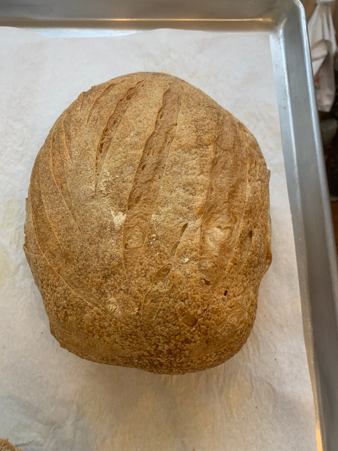 Golden Wheat Bakery Sourdough Bread