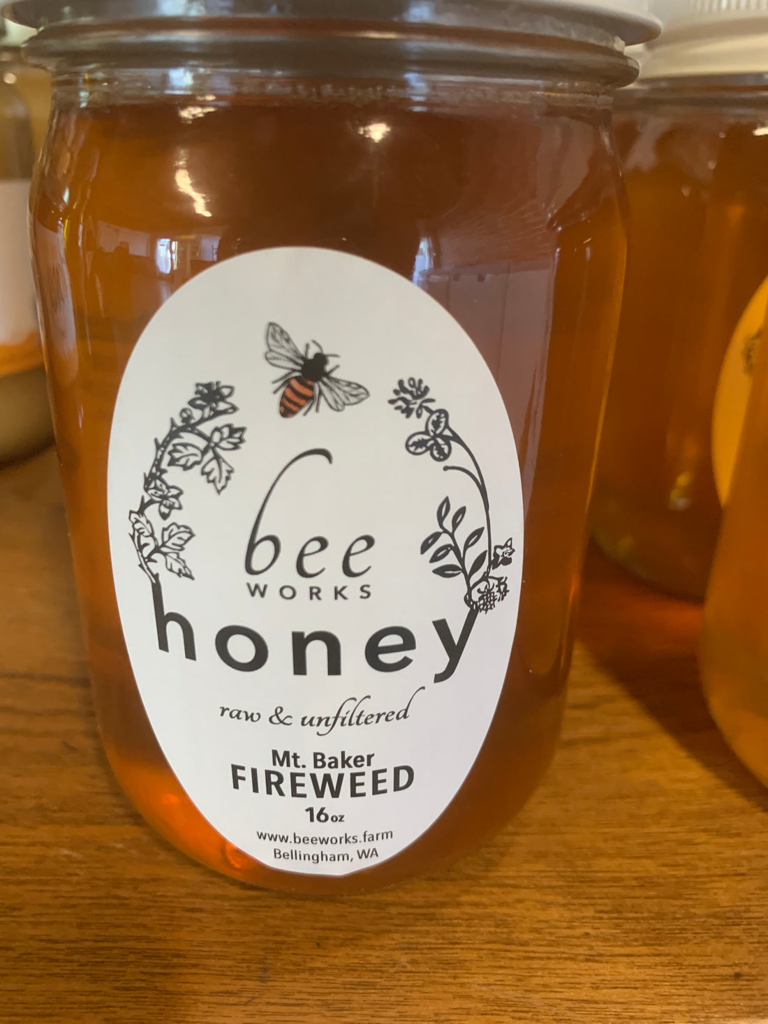 BeeWorks Farm Mt. Baker Fireweed Honey
