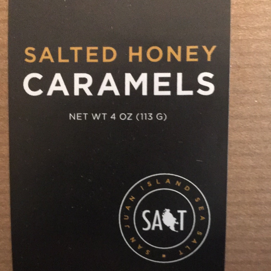 San Juan Island Sea Salt Salted Honey Caramels