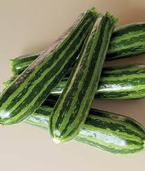 Organic Italian Striped Zucchini