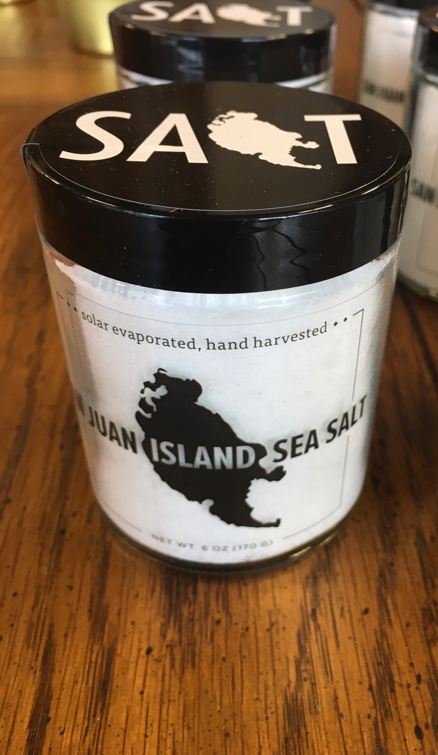 San Juan Island Sea Salt Solar Evaporated Sea Salt