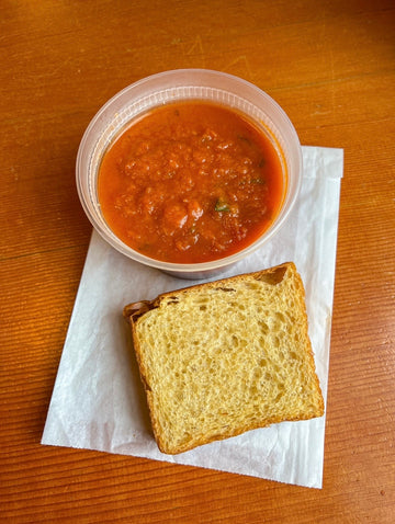 Zylberschtein’s Tomato Basil Soup
