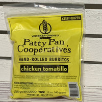 Patty Pan Cooperative Frozen Burritos