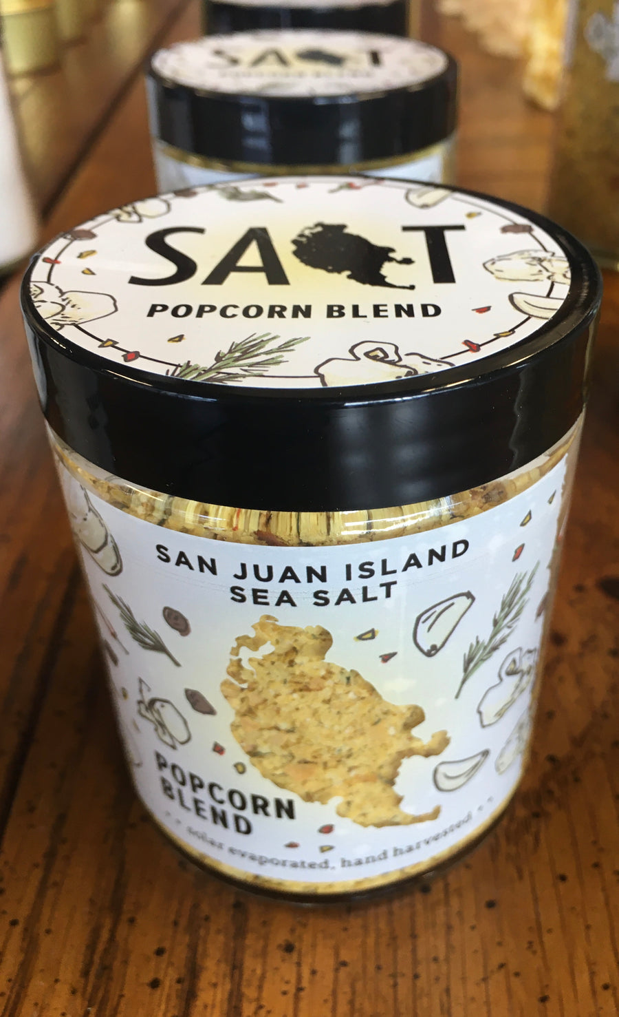 San Juan Island Sea Salt Popcorn Seasoning Blend